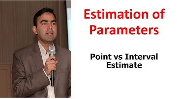 Estimation | Point vs Interval Estimation | Numerical explanation in URDU/Hindi || Kokab Manzoor