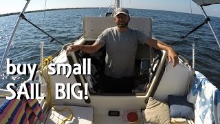 buy small...SAIL BIG! Skipper 20 Boat Tour