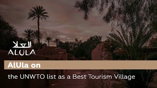 AlUla - Best Tourism Village