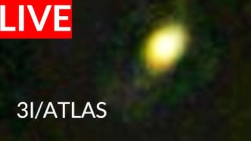 LIVE TELESCOPE VIEW OF 3I/ATLAS - December 10