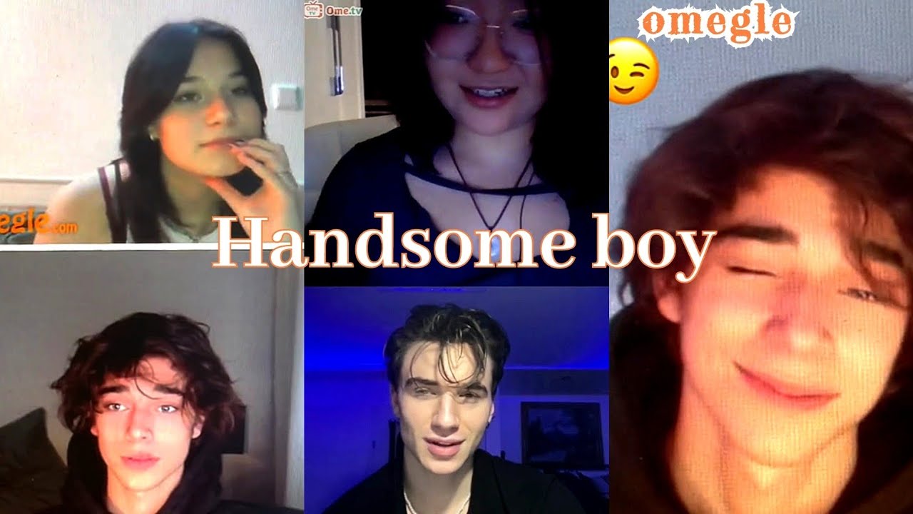 pretty boy 💕( omegle reaction )