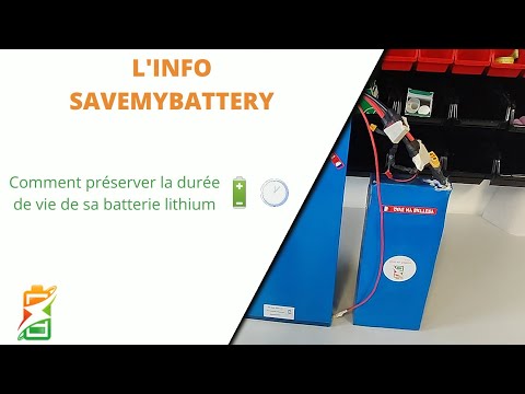 [INFO] Préserver la durée de vie de sa batterie lithium.