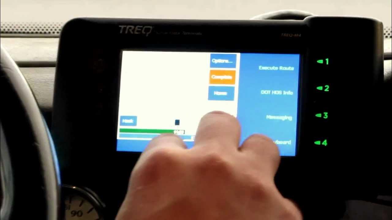 Demo LoadTrek Driver Interface YouTube
