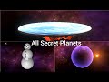 How to unlock ALL SECRET PLANETS in Solar Smash
