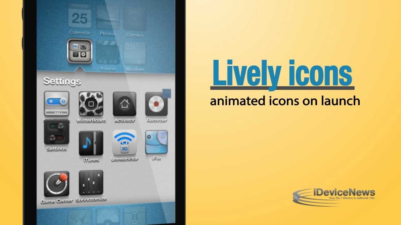 LivelyIcons for Jailbroken iDevices