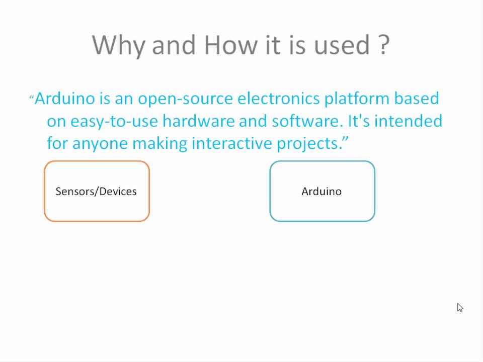 Internet Of Things interface Raspberry Pi To Windows Computer:  Introduction to Arduino