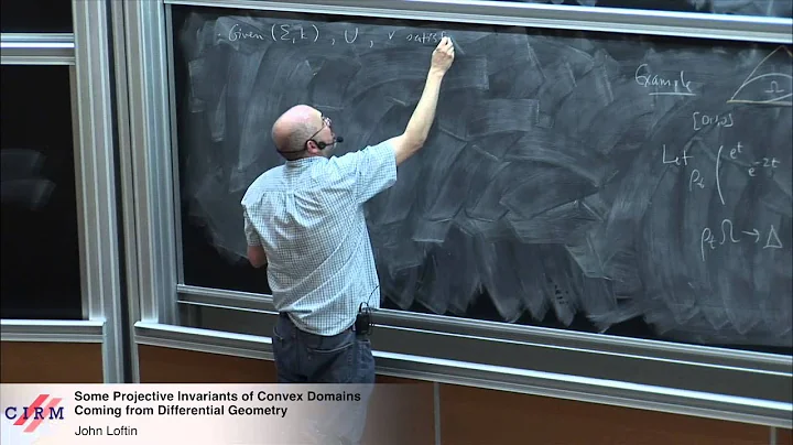 John Loftin: Some projective invariants of convex ...