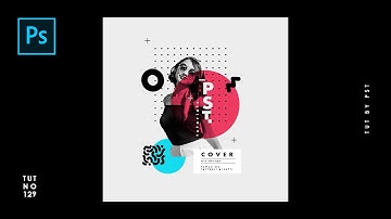 How to Create Minimalist Retro Cover Art Design - Photoshop Tutorials