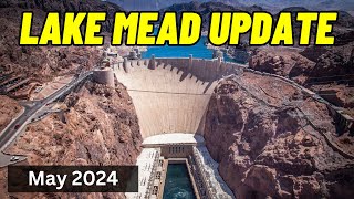 Long Decline in Water Levels Starts Now - Lake Mead Update - May 2024