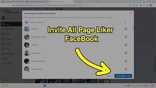 Invite Post Likers To Like Page in Facebook in 1 Click 2023