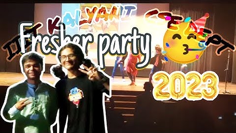 "IIIT Kalyani Freshers Party 2023 - A Night to Remember!"🎉✨ 🥳