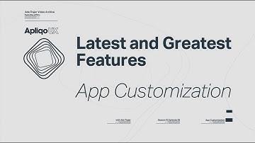 Apliqo UX for IBM Planning Analytics / TM1 - App Customization