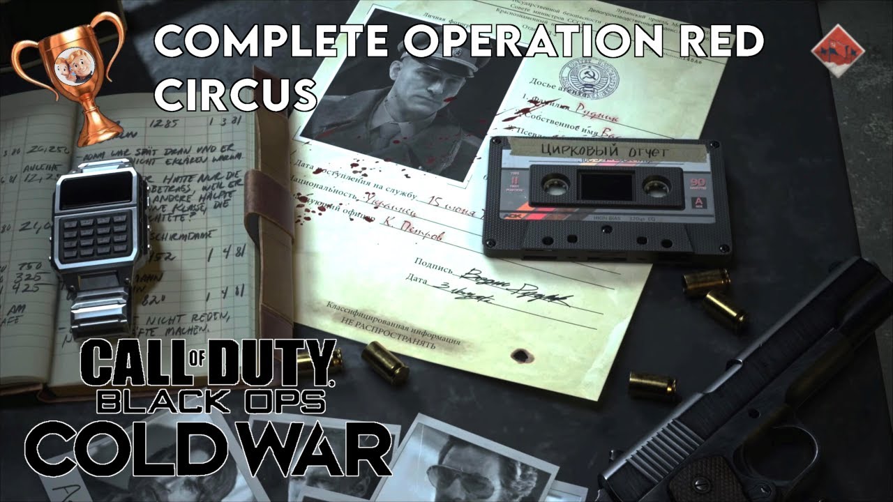 Operation Red Circus CALL OF DUTY BLACK OPS COLD WAR YouTube