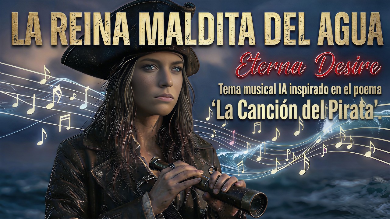 La Reina Maldita del Agua ⚔️🌊 | Tema Musical IA Inspirada En El Poema La Canción Del Pirata