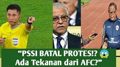 PSSI TIBA-TIBA BATAL PROTES! Ada Apa di Balik Keputusan Mengejutkan Ini?"