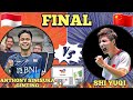 Finalanthony sinisuka ginting  shi yuqithomascup2024