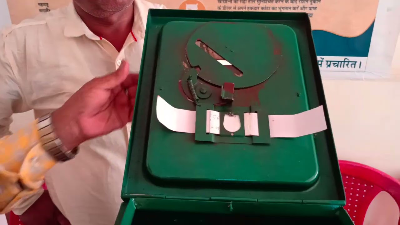 Ballot box sealing process