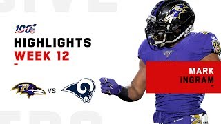 Mark Ingram Obliterates Rams w/ 118 Total Yds \u0026 2 TDs | NFL 2019 Highlights Mark Ingram Obliterates Rams w/ 118 Total Yds \u0026 2 TDs | NFL 2019 Highlights