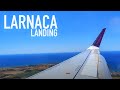 🛬Turbulence! Airbus A320 Wizz Air landing at Larnaca international airport