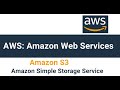 AWS s3 bucket with online console | Amazon S3 bucket
