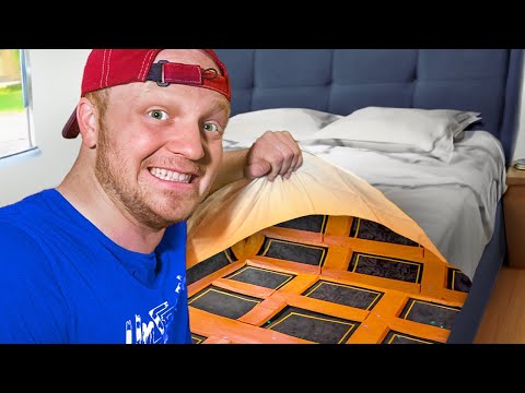 I Turned My Room Into A Secret Trampoline Park!