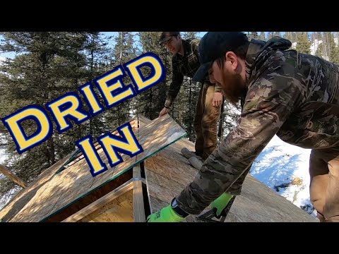 Roofing Our Remote Off Grid Cabin In Alaska