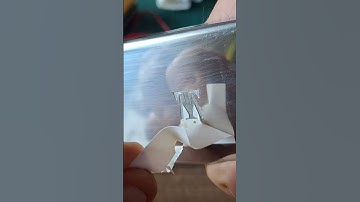 Salt water etching | 9 volt battery on stainless steel, for 10 minutes | check out the video.