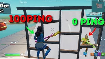 High Ping vs Low Ping | 100Ping vs Oping (1v1)
