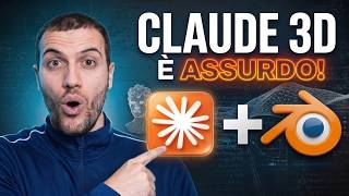 Claude Code + Blender MCP: crea ambienti 3D senza conoscere Blender (Tutorial)