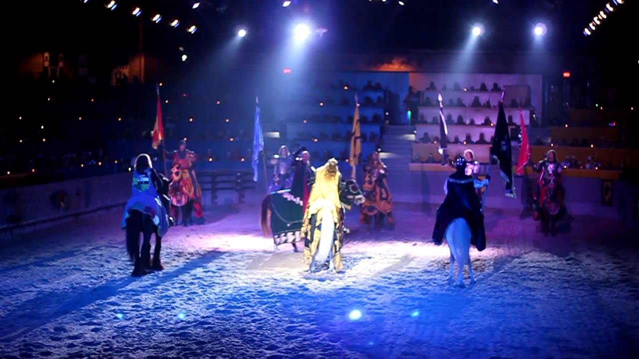 Medieval times dinner show 2 - YouTube
