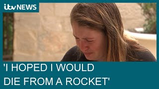 'I hoped I would die from a rocket': The moment Hamas attacked in Israel | ITV News