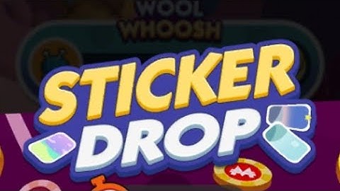 STICKER DROP PEG-E with 800 CHIPS MONOPOLY GO #sticker #drop #pege #monopolygo 