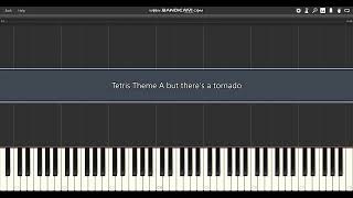 tetris theme a but there's a tornado emergency
