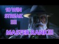 Ten Win-Streak to get JP to Master