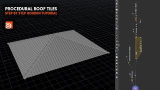 Procedural Roof Tiles in Houdini