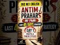 ANTIM PRAHAR Begins!Last 45 Days Strategy for UGC NET English 📚Day 1 – Poets & Their Title save this