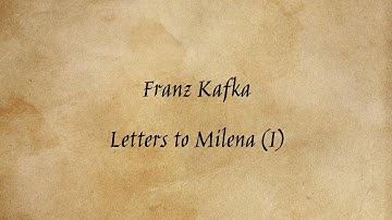 Franz Kafka - Letters to Milena (1)