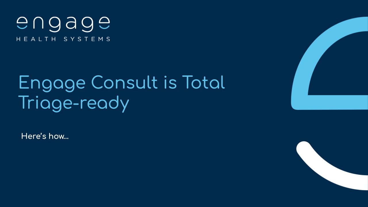 Total Triage with Engage Health Systems - YouTube