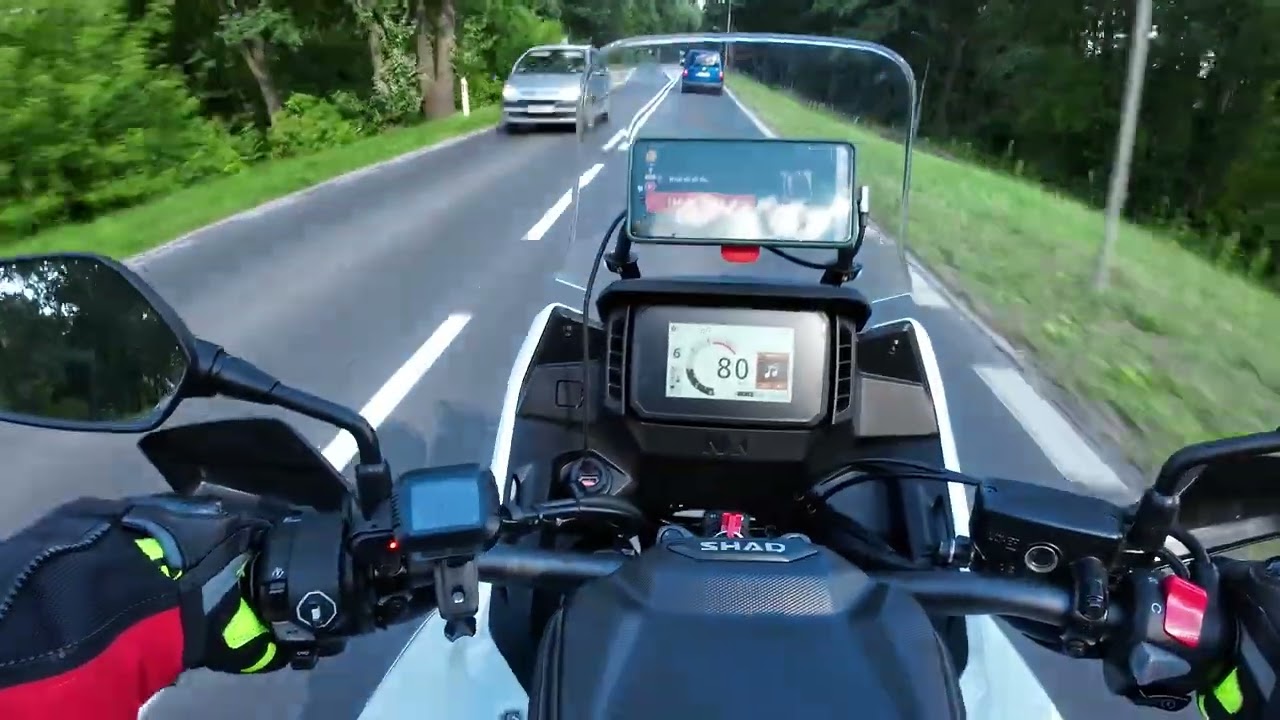 Honda NX500 short ride