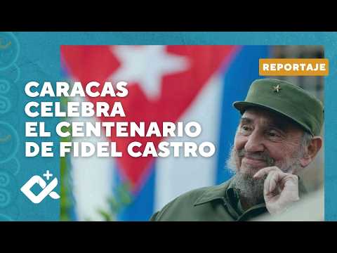 Cuba y Venezuela celebran el centenario de Fidel Castro en el Teatro Nacional de Caracas