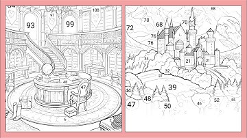 Zen color coloring game compilation by number #11 |  Coloring Games