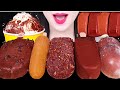 ASMR CHOCOLATE ICE CREAM *TURTLE EGG, POPPING CANDY, MAGNUM 초콜릿 아이스크림 *거북알, 별난바 먹방 JANE ASMR 제인