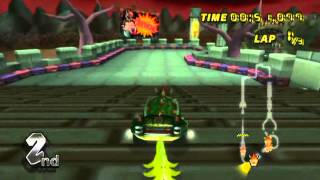 Mario Kart Wii Cloutys Fun Room  Trial By Flame Flyer  Theme Race