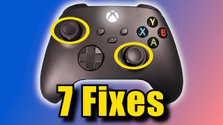 How to Fix Analog Drift on XBOX Series X/S Controller (moving on its own, jittery, wrong direction)