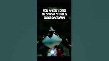 How To Beat Gohma In Ocarina of Time In UNDER 60 SECONDS #shorts #zelda #ocarinaoftime #zeldaoot