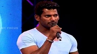 Vishal Speech at Pooja Movie Audio Launch || Vishal, Shruti Haasan