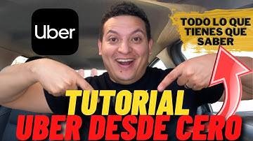 TUTORIAL de COMO USAR la aplicación de UBER POR PRIMERA VEZ - PARA PRINCIPIANTES!