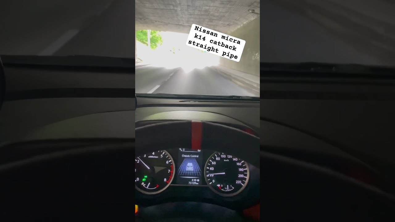 Nissan Micra K14 Turbo With Valved Exhaust 