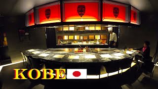 Enjoying Kobe Beef in Kobe, Japan