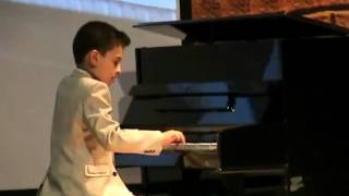 Kourosh Amini - 8Years old Iranian Boy Plays Piano